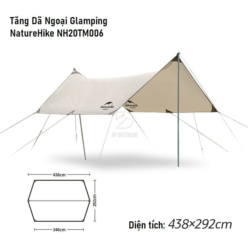 Tăng dã ngoại glamping naturehike nh20tm006