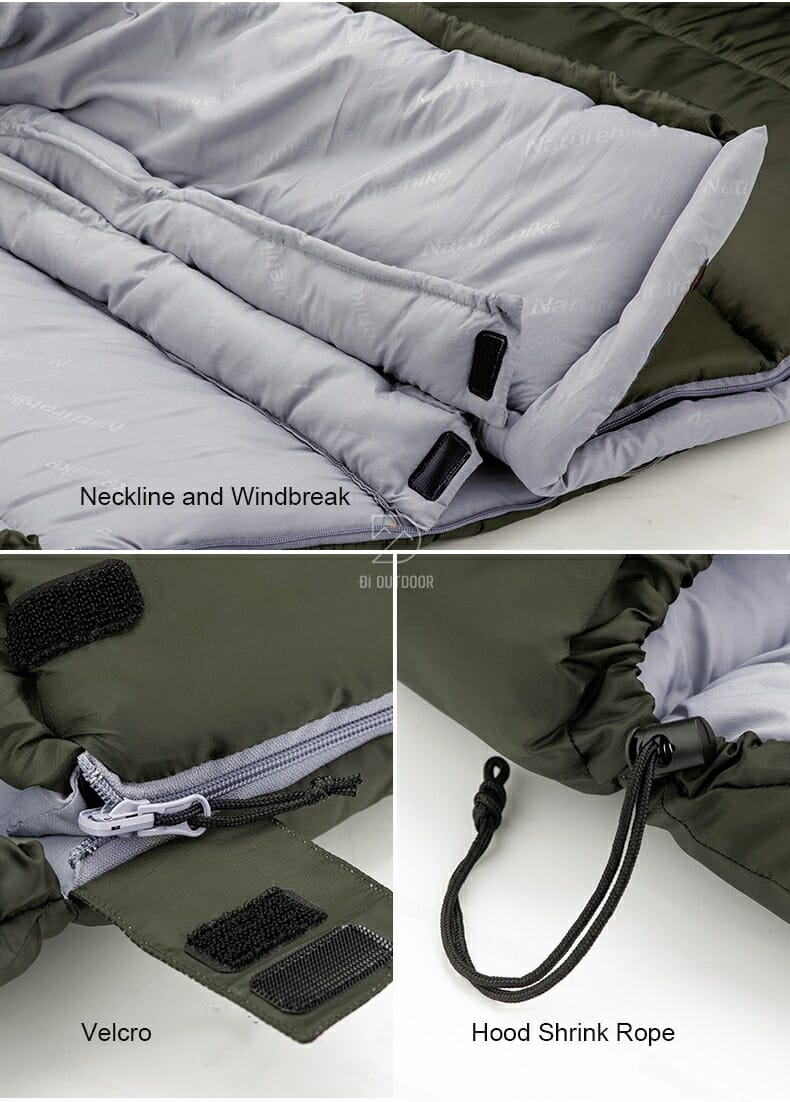 Túi ngủ mùa đông u250 naturehike nh20msd07 Túi ngủ naturehike nh20msd07