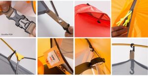 Đánh giá lều cắm trại naturehike 1 người siêu nhẹ Chi tiết lều naturehike