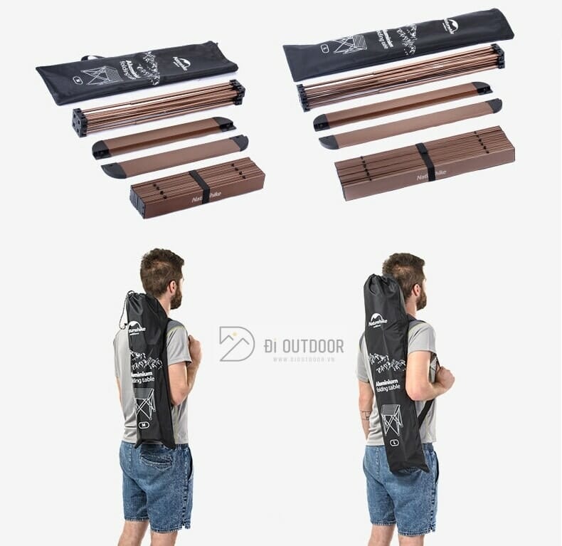 Bàn nhôm dã ngoại naturehike bàn xếp gọn cnk2450jj013 Bàn nhôm dã ngoại naturehike bàn xếp gọn cnk2450jj013
