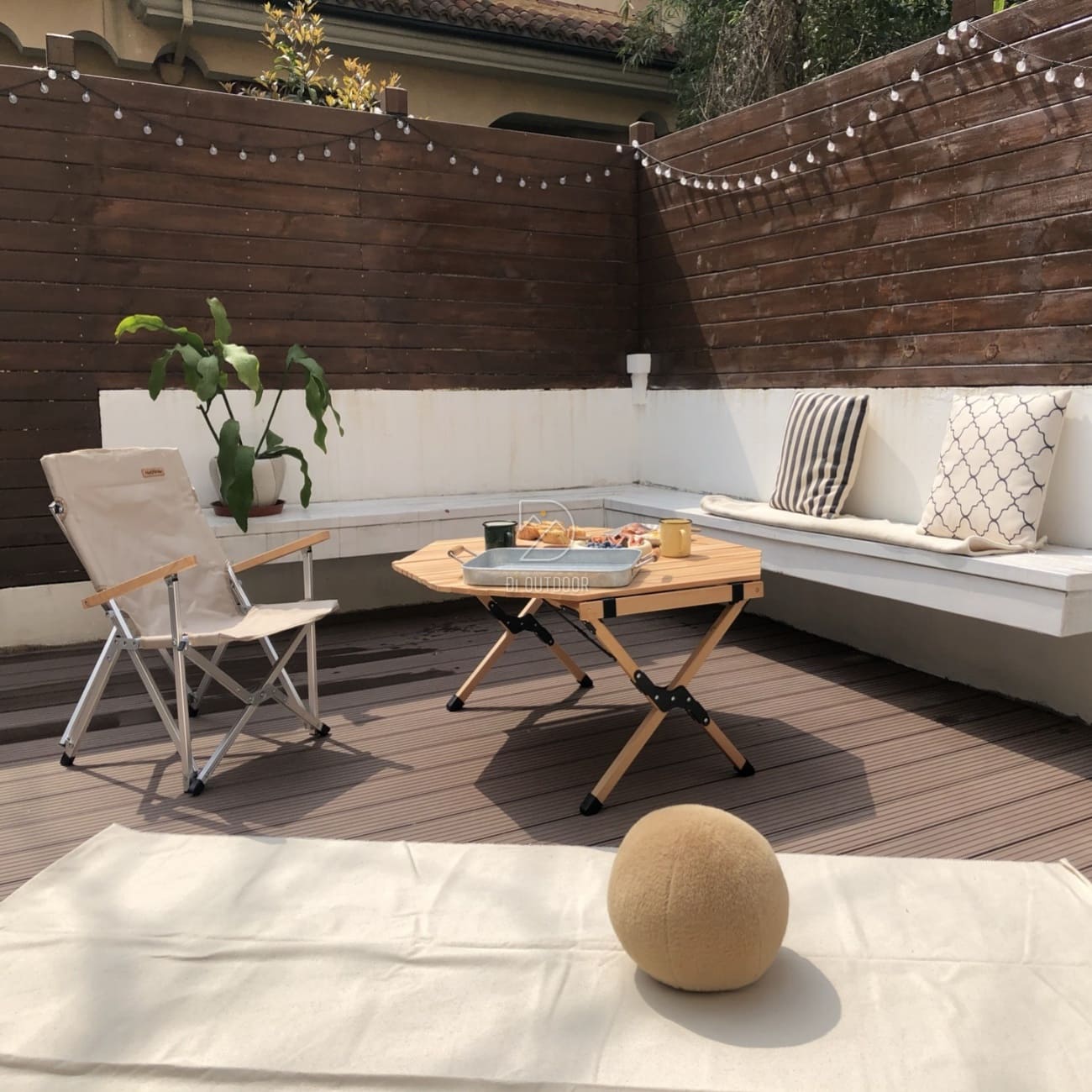 Ghế xếp cắm trại naturehike nh19jj004 khung nhôm