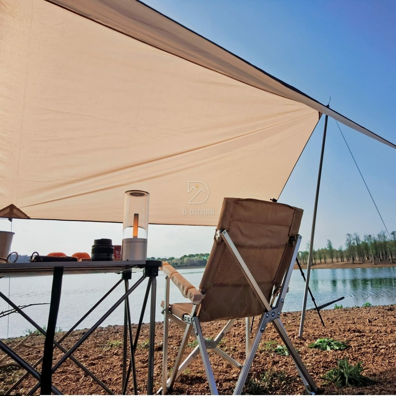 Ghế xếp cắm trại naturehike nh19jj004 khung nhôm