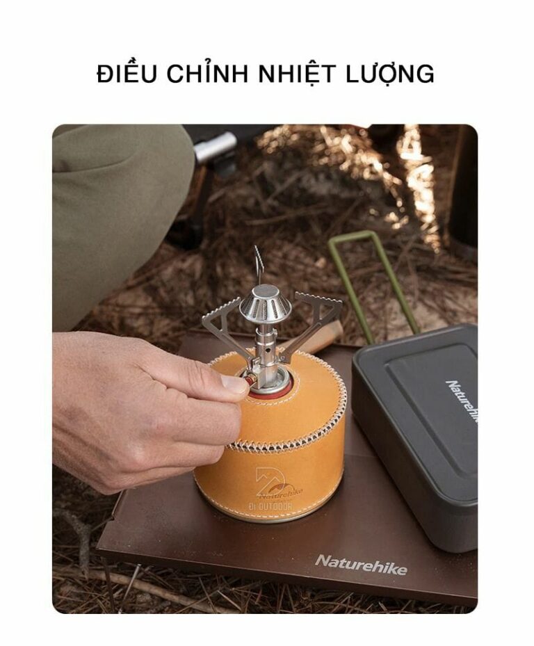 Bếp gas mini cắm trại naturehike nh21rj003 Bếp ga mini naturehike nh21rj003