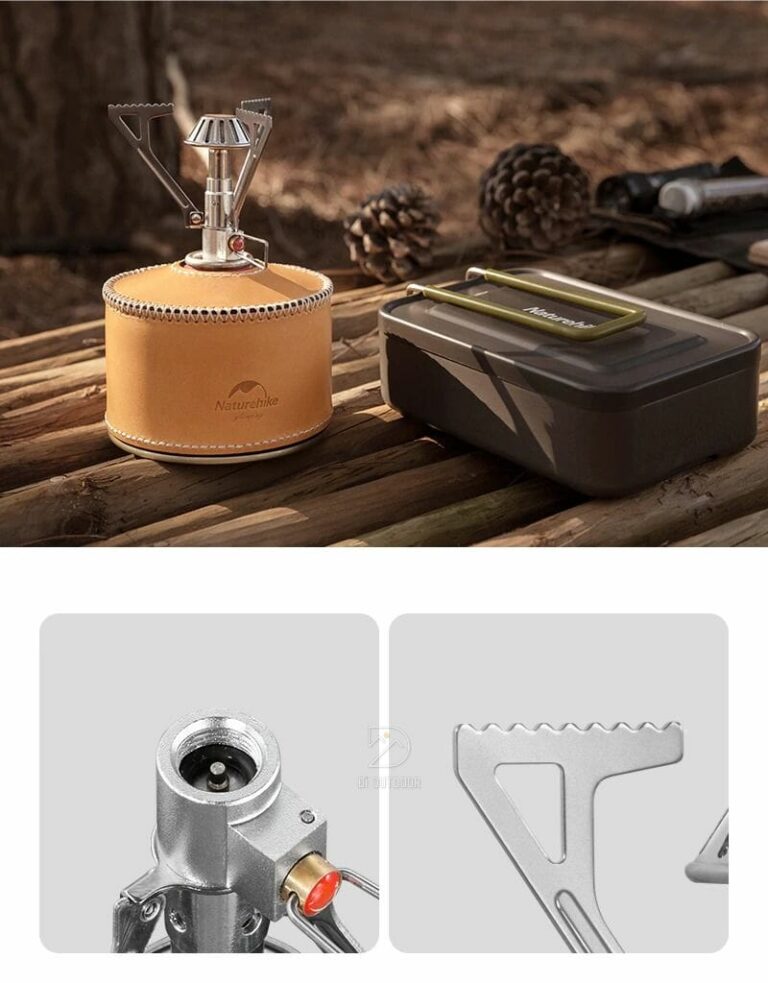 Bếp gas mini cắm trại naturehike nh21rj003 Bếp ga mini naturehike nh21rj003