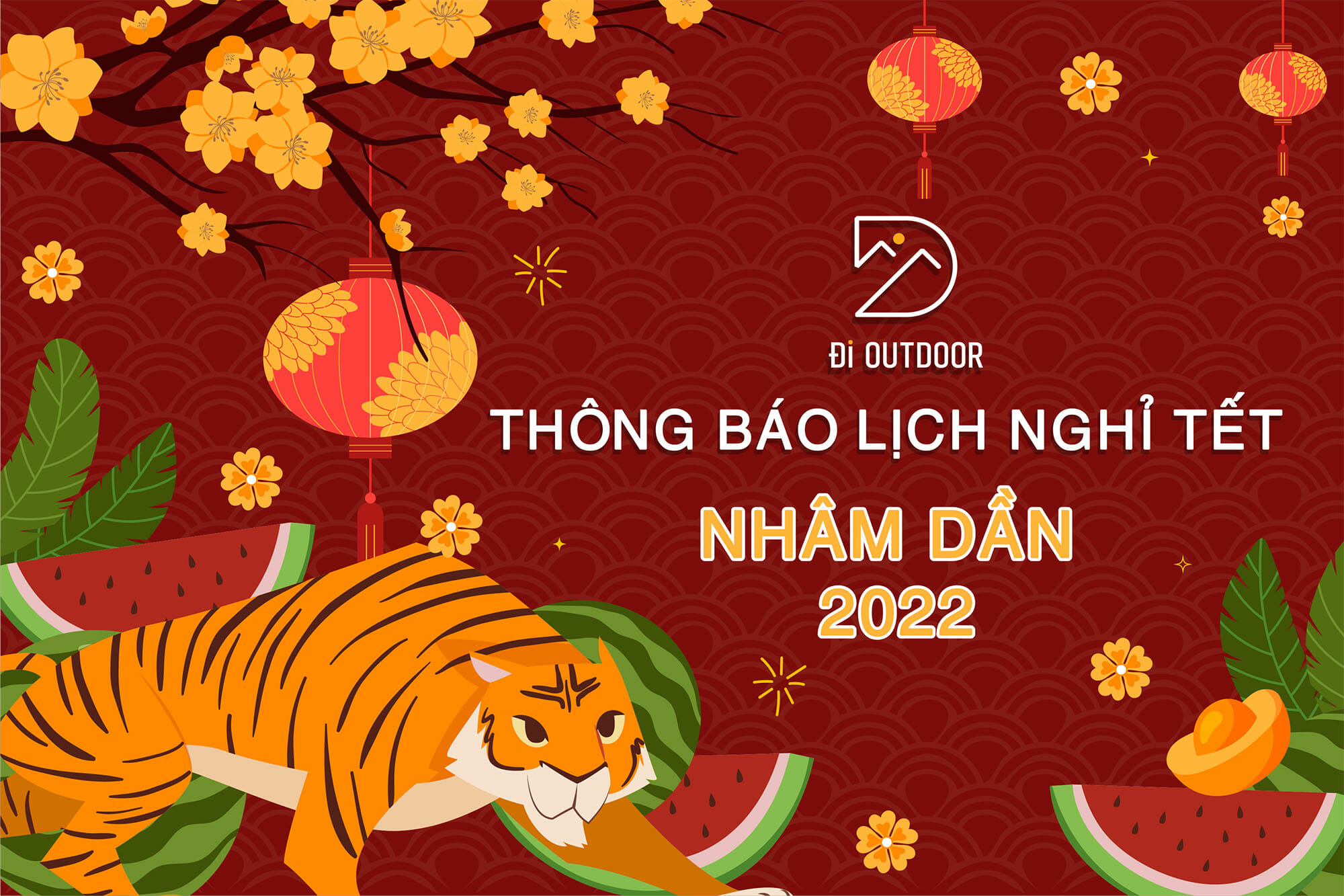 Đi outdoor thông báo lịch nghỉ tết nhâm dần 2022 Đi outdoor thông báo lịch nghỉ tết nhâm dần 2022
