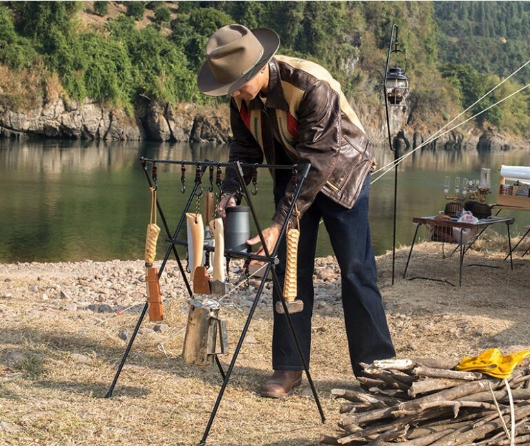 Giá treo đồ 2 tầng xếp gọn naturehike nh20pj102