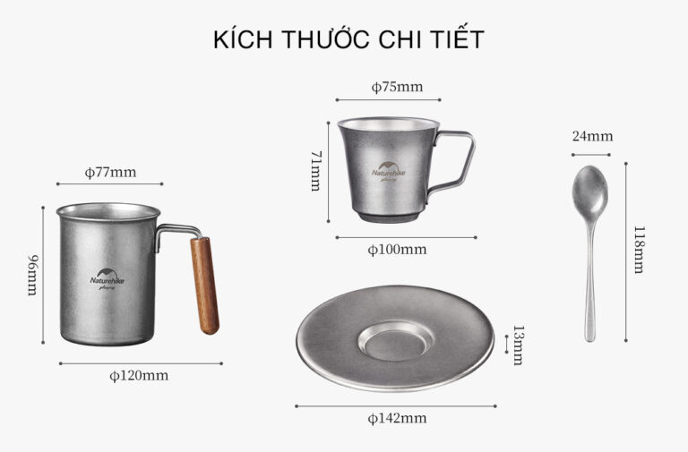 Cốc dã ngoại naturehike nh21sj001
