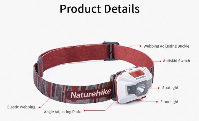 Đèn pin đội đầu siêu sáng naturehike nh00t002-d