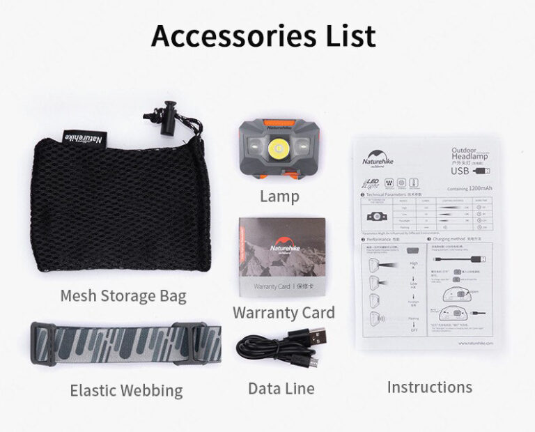 Đèn pin đội đầu siêu sáng naturehike nh00t002-d