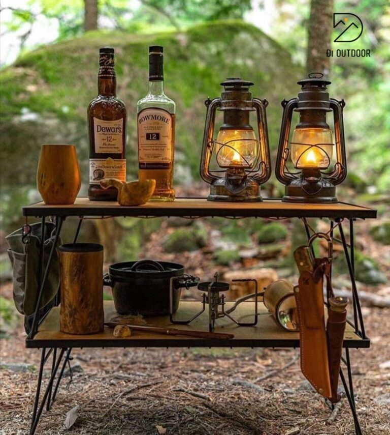 Kệ gấp đa năng để đồ dã ngoại campingmoon t-230 Kệ để đồ cắm trại campingmoon t-230