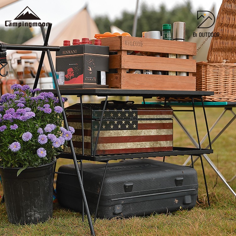 Kệ gấp đa năng để đồ dã ngoại campingmoon t-230 Kệ để đồ dã ngoại campingmoon t-230