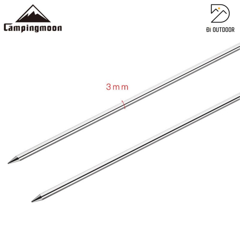 Que xiên nướng bbq campingmoon mk-8 Que xiên nướng inox campingmoon mk-8
