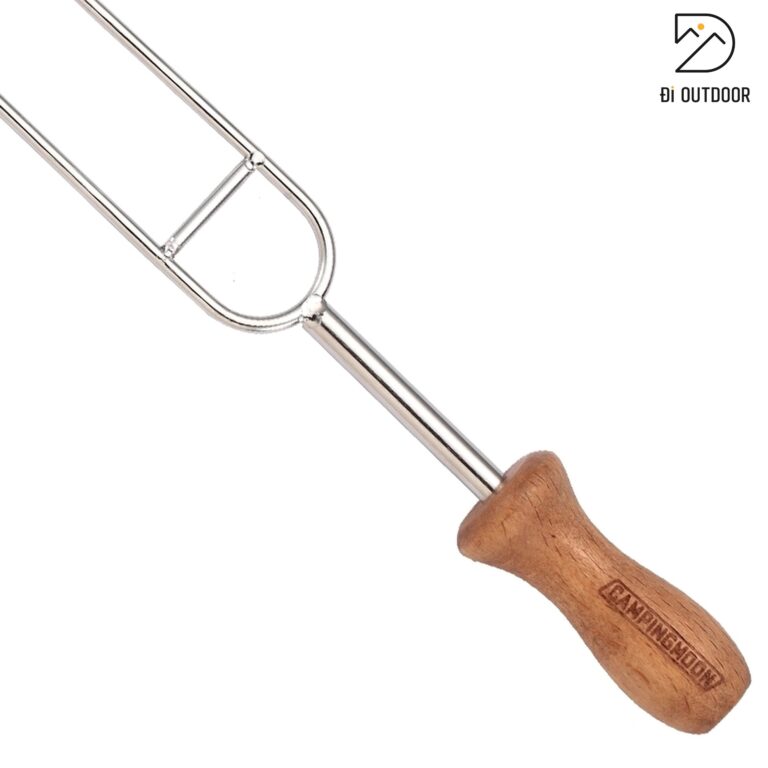 Que xiên nướng bbq campingmoon mk-8 Que xiên nướng chống lật campingmoon mk-8