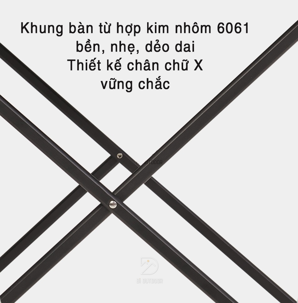 Bàn xếp gọn naturehike dã ngoại - cắm trại nh22yw008 Khung bàn nhôm naturehike nh22yw008 (7)