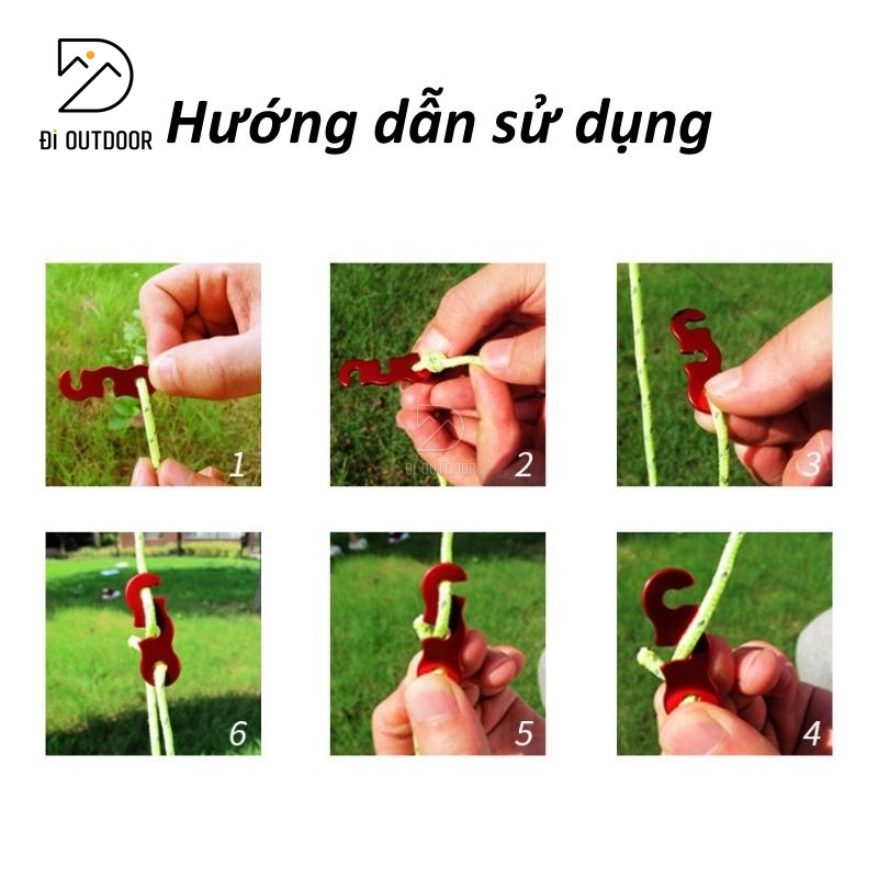 Khóa dây gió - khóa căng dây tăng bạt dã ngoại Khóa dây gió - khóa căng dây tăng bạt dã ngoại