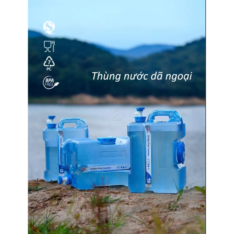 Thùng đựng nước dã ngoại có vòi naturehike Thùng đựng nước dã ngoại có vòi naturehike