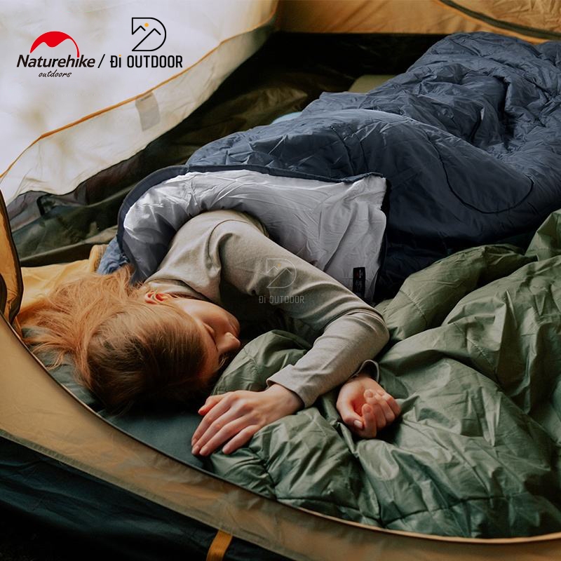Túi ngủ dã ngoại có nón y150l naturehike nh21msd08 Túi ngủ dã ngoại có nón y150l naturehike nh21msd08
