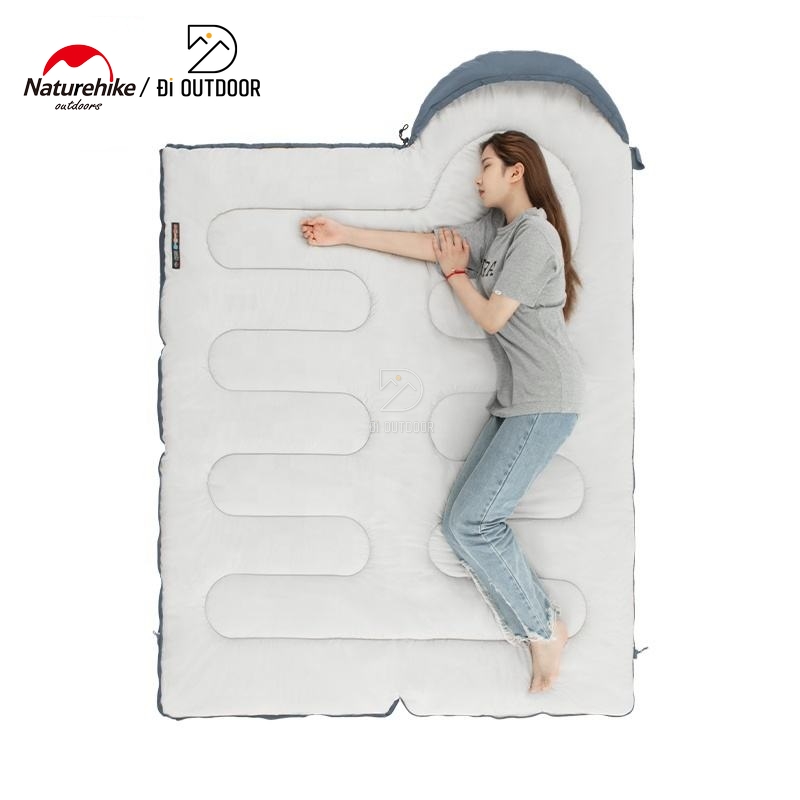 Túi ngủ dã ngoại có nón y150l naturehike nh21msd08 Túi ngủ dã ngoại có nón y150l naturehike nh21msd08