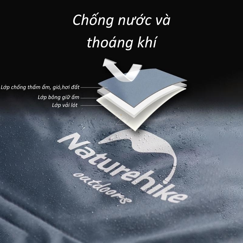 Túi ngủ dã ngoại có nón y150l naturehike nh21msd08 Túi ngủ dã ngoại có nón y150l naturehike nh21msd08