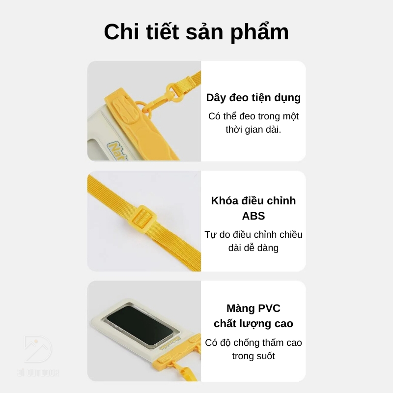 Túi chống nước điện thoại cao cấp naturehike cnk2300bs015 Túi chống nước điện thoại cao cấp naturehike cnk2300bs015