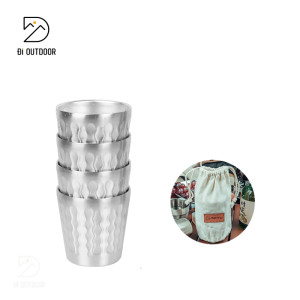 Bộ Ly Dã Ngoại Cách Nhiệt Chống Nóng - Bộ 4 Ly 175ml