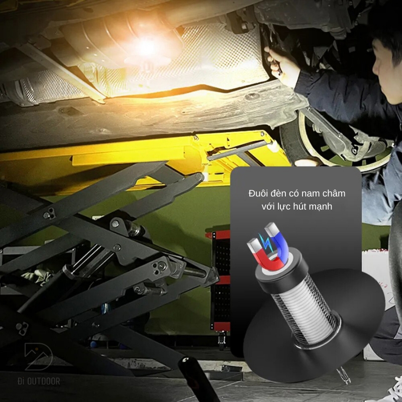Đèn cắm trại - đèn led dã ngoại siêu sáng chống nước