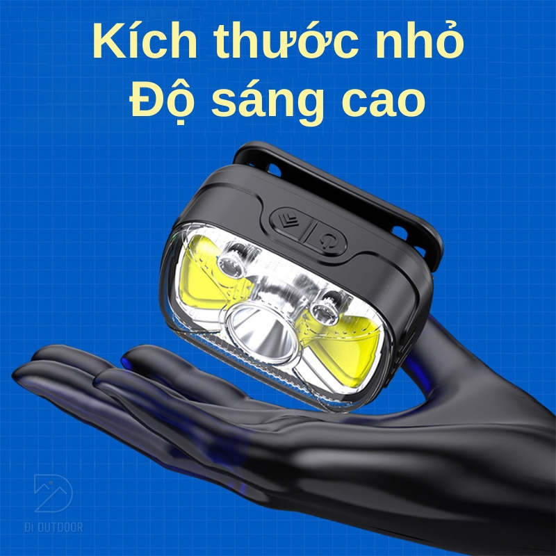 Đèn đeo đầu đa năng siêu sáng - chống nước, cảm ứng Đèn đeo đầu đa năng siêu sáng - chống nước, cảm ứng