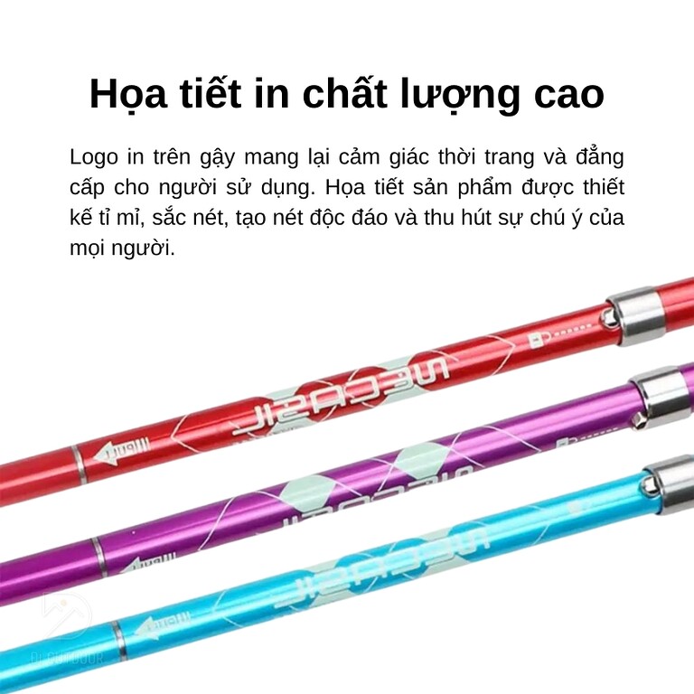 Gậy leo núi trekking siêu nhẹ - gậy hiking necasil n82