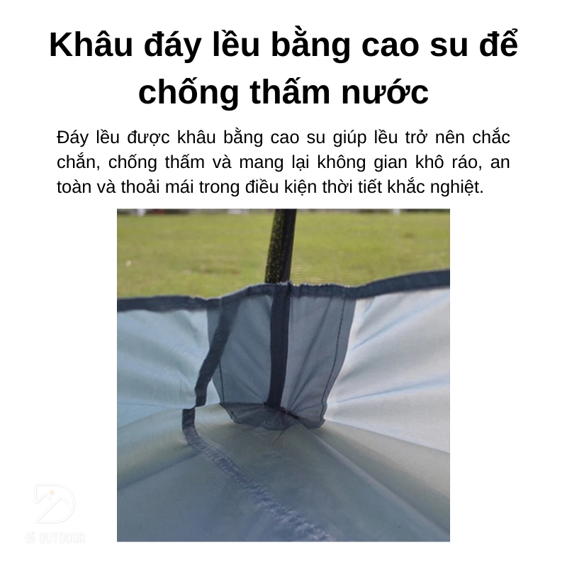 Lều cắm trại 2 người khung nhôm 2 lớp chống mưa Lều cắm trại 2 người khung nhôm 2 lớp chống mưa