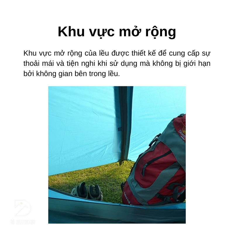 Lều cắm trại 2 người khung nhôm 2 lớp chống mưa Lều cắm trại 2 người khung nhôm 2 lớp chống mưa