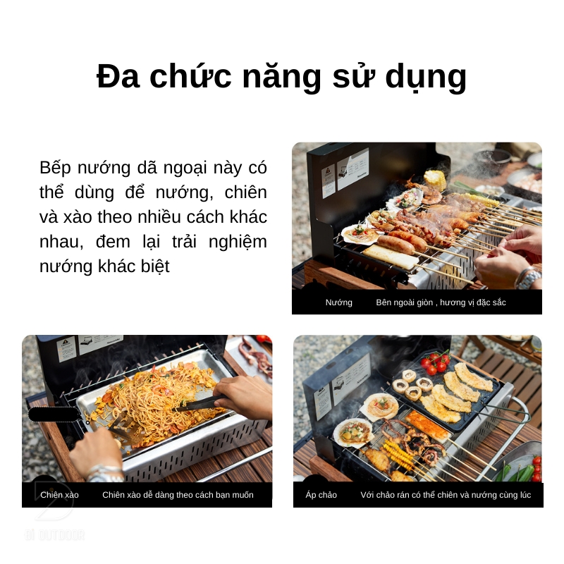 Bếp nướng dã ngoại xếp gọn naturehike cnk2300cj010 Bếp nướng dã ngoại xếp gọn naturehike cnk2300cj010