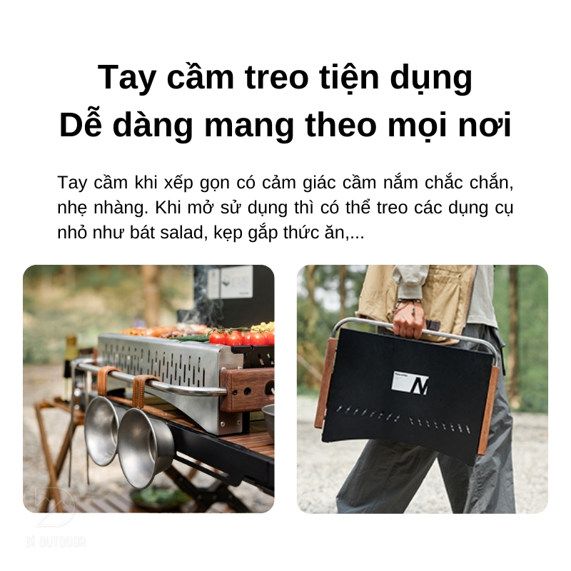 Bếp nướng dã ngoại xếp gọn naturehike cnk2300cj010 Bếp nướng dã ngoại xếp gọn naturehike cnk2300cj010