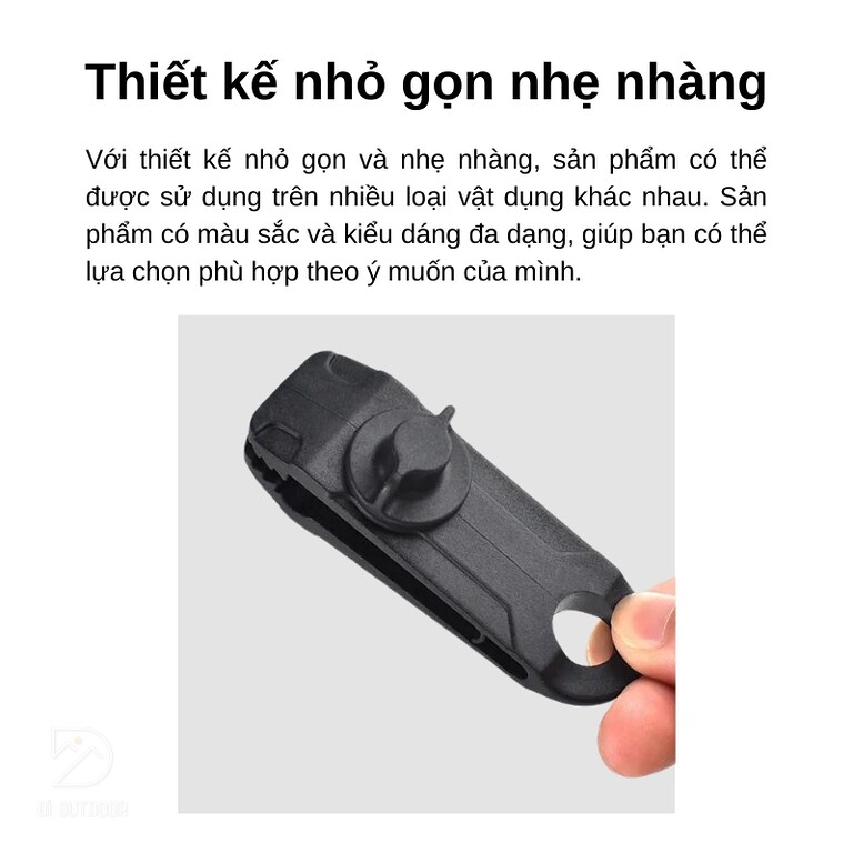 Kẹp căng tăng bạt, mái che, lều trại - tarp clips