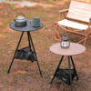 Bàn tròn xếp gọn dã ngoại dùng cho picnic và camping