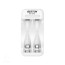 Sạc Pin AA & AAA Beston C8001 Ni-Mh 1.2V 2 Slot Smart LED - Ảnh 5