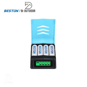 Sạc Pin AA & AAA Beston C9001 Ni-Mh 1.2V 4 Slot Smart LED