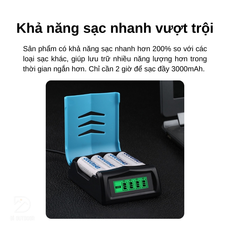 Sạc pin aa & aaa beston c9001 ni-mh 1. 2v 4 slot smart led Sạc pin aa & aaa beston c9001 ni-mh 1. 2v 4 slot smart led