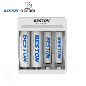 Sạc Pin AA & AAA Beston C9009 Ni-Mh 1.2V 4 Slot Smart LED