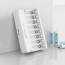 Sạc Pin AA & AAA Beston C9024 Ni-Mh 1.2V 8 Slot Smart LED - Ảnh 6