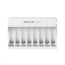 Sạc Pin AA & AAA Beston C9024 Ni-Mh 1.2V 8 Slot Smart LED - Ảnh 2
