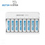 Sạc Pin AA & AAA Beston C9024 Ni-Mh 1.2V 8 Slot Smart LED