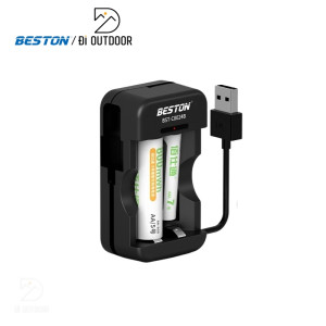 Sạc Pin AA & AAA Beston C8024B Ni-Mh 2.4V 2 Slot Smart LED