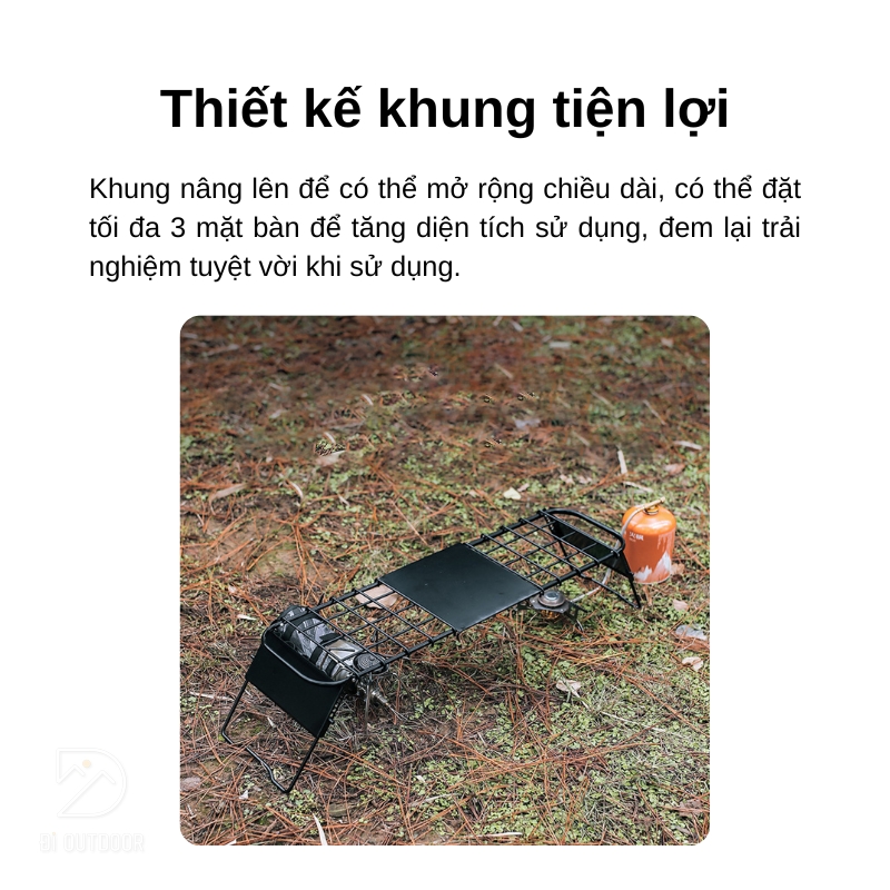 Bàn gấp mini dã ngoại, bàn xếp điều chỉnh 7 cấp độ chiều cao Bàn gấp mini dã ngoại, bàn xếp điều chỉnh 7 cấp độ chiều cao