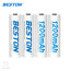 Pin Sạc AA 1200mAh 1.2V Beston Ni-Mh AA1200