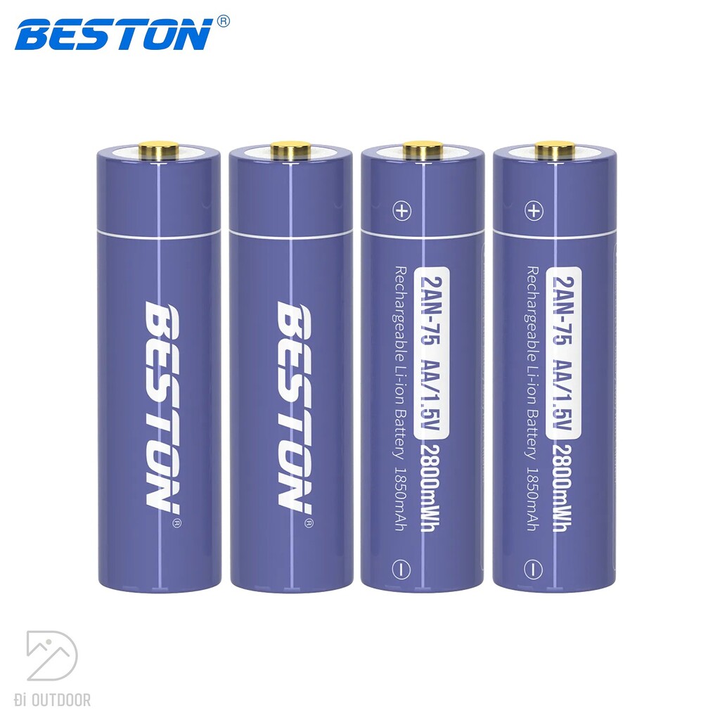 Pin sạc aa lithium 2800mwh 1. 5v beston 2an-75 Pin sạc aa lithium 2800mwh 1. 5v beston 2an-75