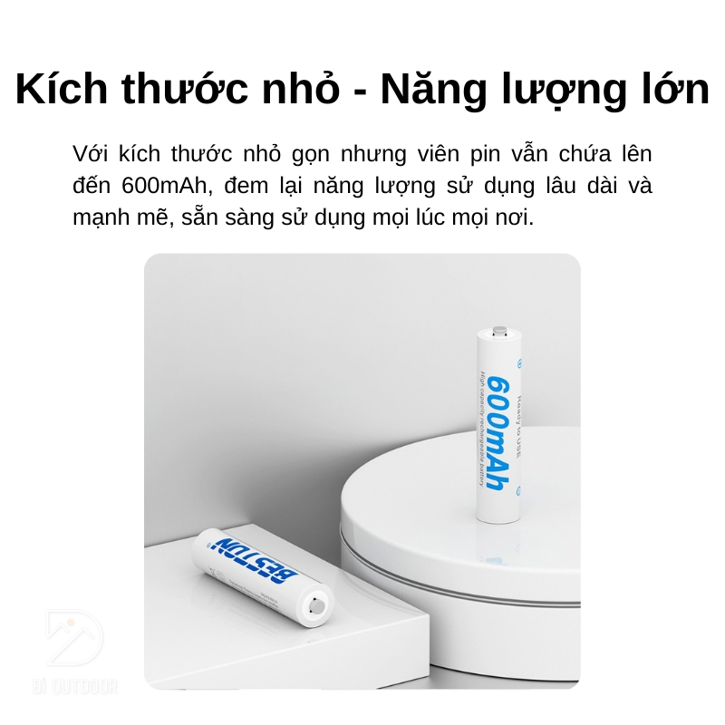 Pin sạc aaa 600mah 1. 2v beston ni-mh aaa600 Pin sạc aaa 600mah 1. 2v beston ni-mh aaa600