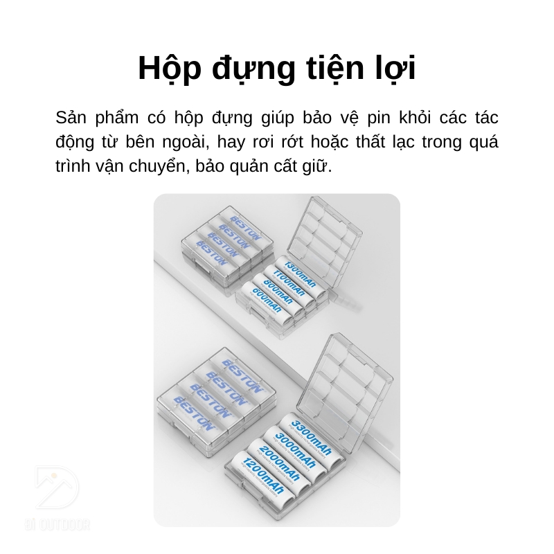 Pin sạc aaa 600mah 1. 2v beston ni-mh aaa600 Pin sạc aaa 600mah 1. 2v beston ni-mh aaa600