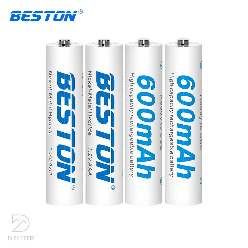 Pin sac aaa 1. 2v beston ni-mh 600mah (6) Pin sạc aaa 600mah 1. 2v beston ni-mh aaa600 - ảnh 1