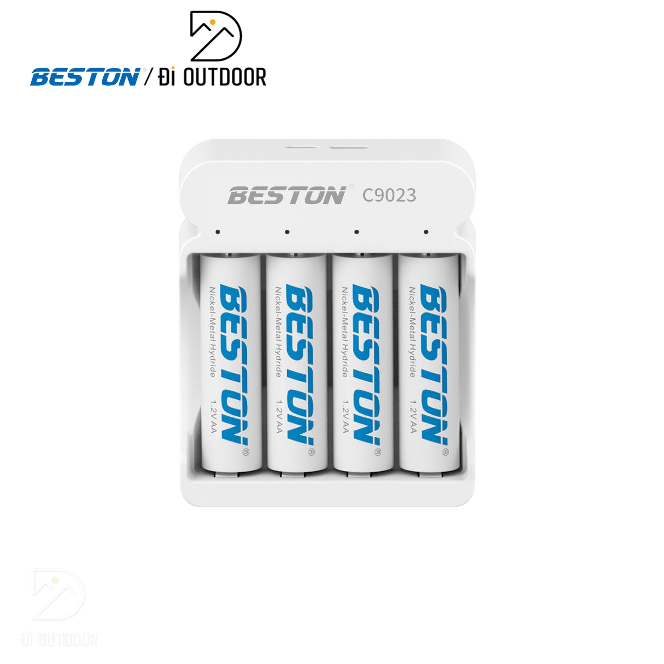 Sac pin aa aaa ni-mh 1. 2v 4 slot smart led beston c9023 (12) Sạc pin aa & aaa beston c9023 ni-mh 1. 2v 4 slot smart led - ảnh 1