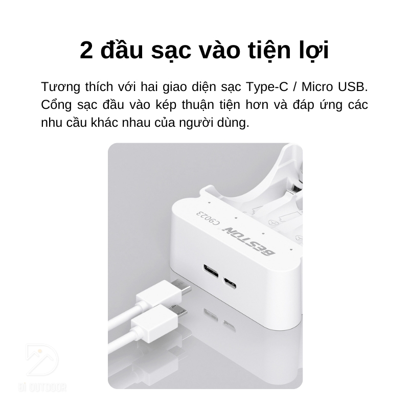 Sạc pin aa & aaa beston c9023 ni-mh 1. 2v 4 slot smart led Sạc pin aa & aaa beston c9023 ni-mh 1. 2v 4 slot smart led